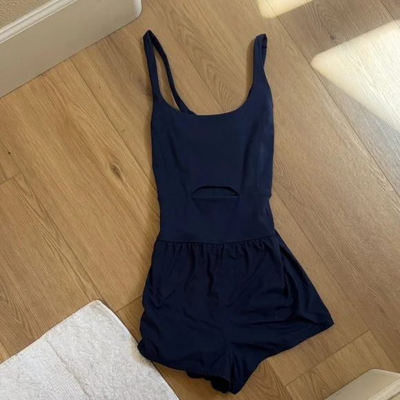 FP Movement Righteous Runsie— Navy - Picture 2 of 5